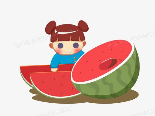 娃儿吃瓜视频素材,吃瓜视频里的欢乐时光